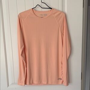 Reel Life Women’s XL UV Protection Salmon Long Sleeve Shirt